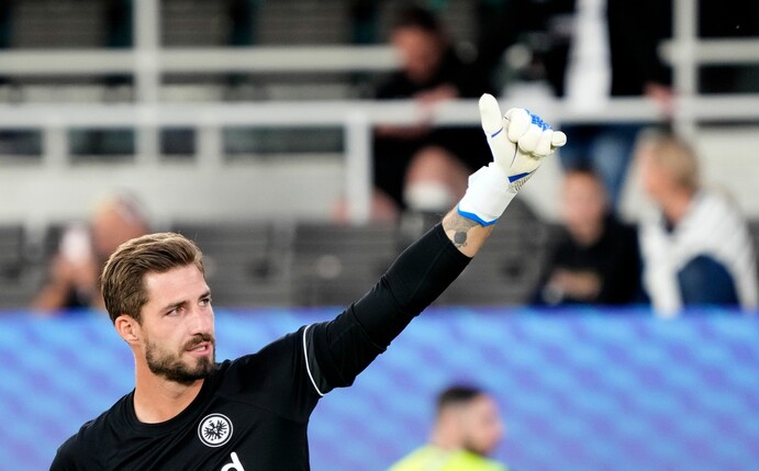 Soll ein Angebot Manchester United erhalten haben: Frankfurts Torwart Kevin Trapp.