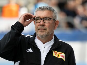 Trainer Urs Fischer will mit dem 1. FC Union Berlin erstmals gegen Schalke gewinnen. Trainer Urs Fischer will mit dem 1. FC Union Berlin erstmals gegen Schalke gewinnen.