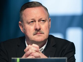 Roland Virkus, Sportdirektor von Borussia Mönchengladbach. Roland Virkus, Sportdirektor von Borussia Mönchengladbach.