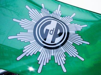Logo der Gewerkschaft der Polizei (GdP). Logo der Gewerkschaft der Polizei (GdP).