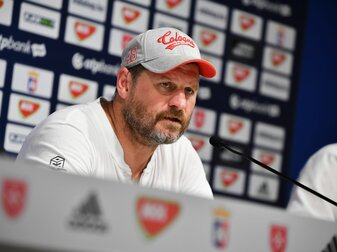 Der 1. FC Köln mit Trainer Steffen Baumgart trifft in der Conference League zunächst auf OGC Nizza, Partizan Belgrad und den FC Slovacko. Der 1. FC Köln mit Trainer Steffen Baumgart trifft in der Conference League zunächst auf OGC Nizza, Partizan Belgrad und den FC Slovacko.