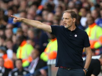 Ist im Spiel gegen Leicester gesperrt: Thomas Tuchel, Trainer von FC Chelsea. Ist im Spiel gegen Leicester gesperrt: Thomas Tuchel, Trainer von FC Chelsea.