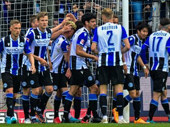 Befreiungsschlag: Erster Saisonsieg für Bielefeld Befreiungsschlag: Erster Saisonsieg für Bielefeld