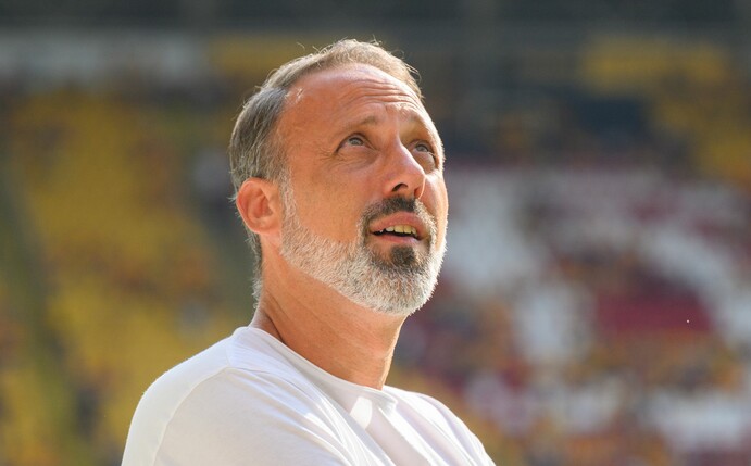 Freut sich auf das Spiel in Köln: Stuttgarts Trainer Pellegrino Matarazzo.