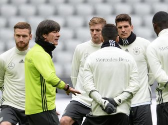 Deutschland trifft im letzten Testspiel vor der EM-Nominierung auf Italien. Foto: Andreas Gebert Deutschland trifft im letzten Testspiel vor der EM-Nominierung auf Italien. Foto: Andreas Gebert