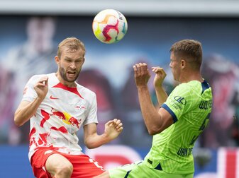 Beabsichtigt nicht zum FC Bayern zu wechseln: Leipzigs Konrad Laimer. Beabsichtigt nicht zum FC Bayern zu wechseln: Leipzigs Konrad Laimer.