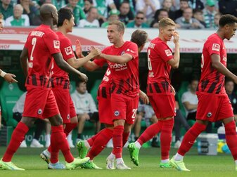 Tor-Spektakel in Bremen: Götze lässt Frankfurt jubeln Tor-Spektakel in Bremen: Götze lässt Frankfurt jubeln