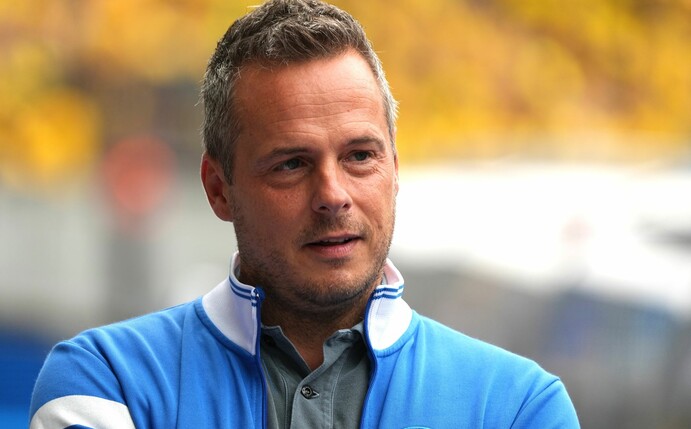 Der Präsident des Fußball-Bundesligisten Hertha BSC: Kay Bernstein.