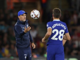 Chelseas Trainer Thomas Tuchel muss gegen den FC Southhampton eine Niederlage einstecken. Chelseas Trainer Thomas Tuchel muss gegen den FC Southhampton eine Niederlage einstecken.