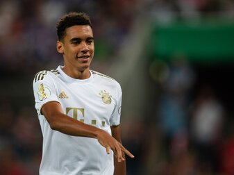 Genießt eine hohe Wertschätzung beim FC Bayern: Youngster Jamal Musiala. Genießt eine hohe Wertschätzung beim FC Bayern: Youngster Jamal Musiala.