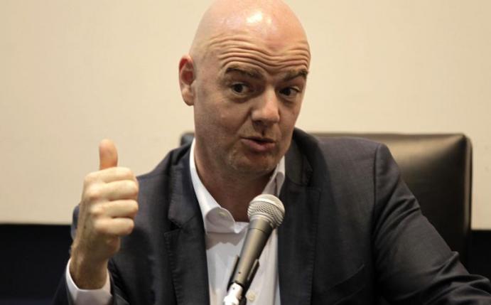 Gianni Infantino möchte mehr Turnier-Teilnehmer. Foto: Juan Ignacio Mazzoni