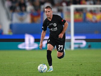 Spielt stark bei Eintracht Frankfurt: Mario Götze. Spielt stark bei Eintracht Frankfurt: Mario Götze.