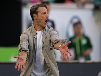 Wartet noch auf den ersten Bundesliga-Sieg mit dem VfL Wolfsburg: Trainer Niko Kovac. Wartet noch auf den ersten Bundesliga-Sieg mit dem VfL Wolfsburg: Trainer Niko Kovac.