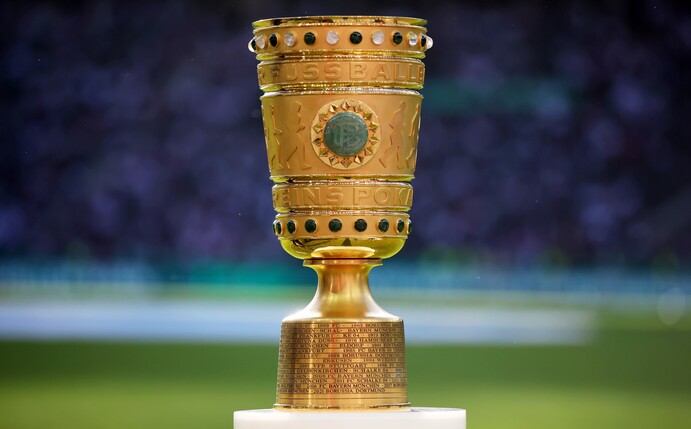 Runde zwei gegen den einstigen Bundesliga-Dino: Gelingt RB Leipzig die Titelverteidigung? Foto: Alex Grimm/Getty Images