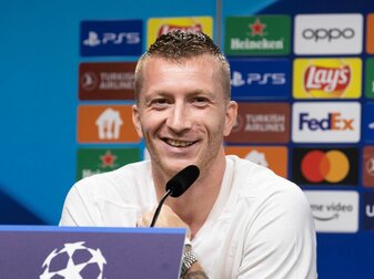 Hofft auf die beflügelnde Wirkung der Südtribüne: BVB-Kapitän Marco Reus. Hofft auf die beflügelnde Wirkung der Südtribüne: BVB-Kapitän Marco Reus.