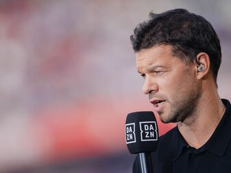 Prominenter TV-Experte bei DAZN: Michael Ballack. Prominenter TV-Experte bei DAZN: Michael Ballack.