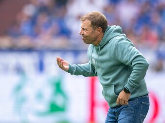 Braucht mit dem FC Schalke 04 einen zählbaren Erfolg: Trainer Frank Kramer. Braucht mit dem FC Schalke 04 einen zählbaren Erfolg: Trainer Frank Kramer.