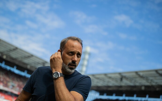 Stuttgarts Trainer Pellegrino Matarazzo hat noch Kontakt zu seinem ehemaligen Stürmer.