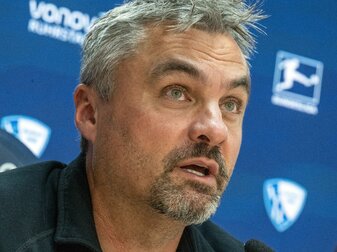 Der Cheftrainer des Fußball-Bundesligisten VfL Bochum: Thomas Reis. Der Cheftrainer des Fußball-Bundesligisten VfL Bochum: Thomas Reis.