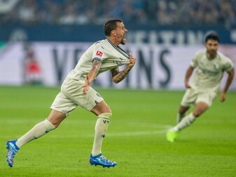 Macht sich für Trainer Reis stark: Bochums Simon Zoller jubelt nach einem Tor. Macht sich für Trainer Reis stark: Bochums Simon Zoller jubelt nach einem Tor.