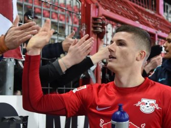 RB Leipzig hat den Vertrag mit Offensivmann Marcel Sabitzer vorzeitig verlängert. Foto: Uli Deck RB Leipzig hat den Vertrag mit Offensivmann Marcel Sabitzer vorzeitig verlängert. Foto: Uli Deck