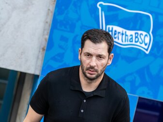 Ist mit Hertha im Aufwärtstrend: Sandro Schwarz. Ist mit Hertha im Aufwärtstrend: Sandro Schwarz.