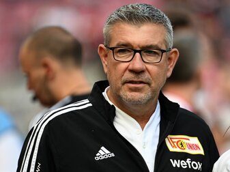 Der Schweizer Urs Fischer steht mit dem 1. FC Union Berlin an der Tabellenspitze der Bundesliga. Der Schweizer Urs Fischer steht mit dem 1. FC Union Berlin an der Tabellenspitze der Bundesliga.