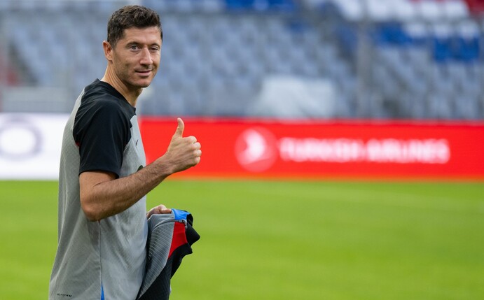 Robert Lewandowski trifft in Barcelona wie zu Münchner Zeiten.