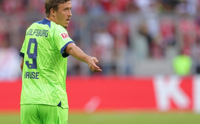 Kruse in Wolfsburg nicht mehr im kompletten Teamtraining