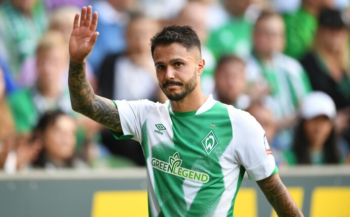 Werder-Profi Leonardo Bittencourt verletzte sich an der Rippe.