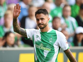 Werder-Profi Leonardo Bittencourt verletzte sich an der Rippe. Werder-Profi Leonardo Bittencourt verletzte sich an der Rippe.