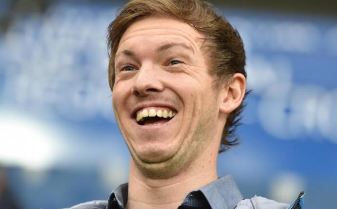Hoffenheims Trainer Julian Nagelsmann will im Spiel gegen Köln punkten. Foto: Uwe Anspach
