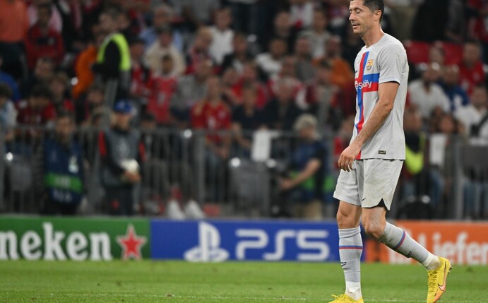 Blieb gegen seine alten Kollegen ohne Tor: Robert Lewandowski.