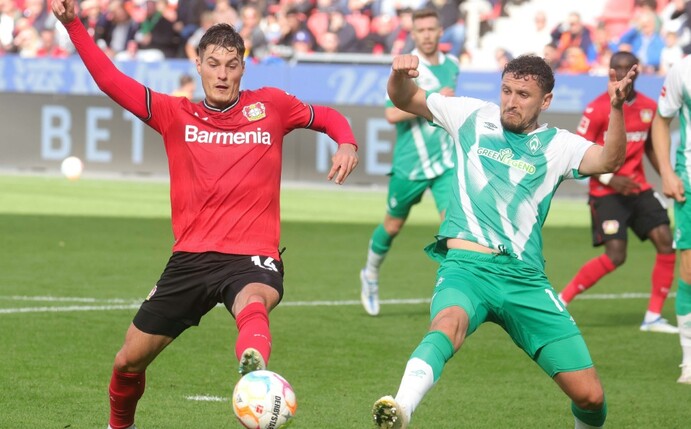 Leverkusen legt nicht nach: Nur Remis gegen Werder