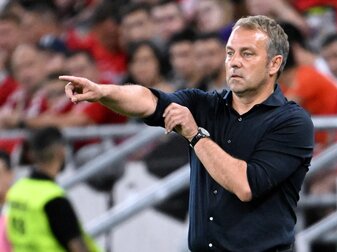 Bundestrainer Hansi Flick will mit der DFB-Elf in das Final Four der Nations League einziehen. Bundestrainer Hansi Flick will mit der DFB-Elf in das Final Four der Nations League einziehen.