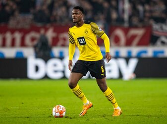 Soll helfen, die Defensive des VfB Stuttgart zu stabilisieren: Dan-Axel Zagadou. Soll helfen, die Defensive des VfB Stuttgart zu stabilisieren: Dan-Axel Zagadou.