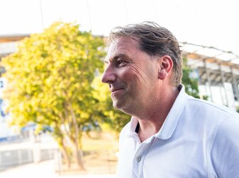 Thomas Wüstefeld, Finanzvorstand des Fußball-Zweitligisten Hamburger SV. Thomas Wüstefeld, Finanzvorstand des Fußball-Zweitligisten Hamburger SV.