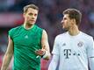 Identifikationsfiguren, die dem FC Bayern nach Klaus Augenthaler lange erhalten bleiben sollten: Manuel Neuer (l) und Thomas Müller.