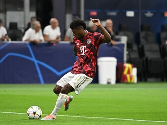 Kingsley Coman ist zurück im Bayern-Taining. Kingsley Coman ist zurück im Bayern-Taining.