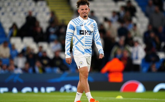 Kalvin Phillips spielt für Manchester City in der englischen Premier League.