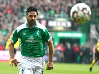 "Claudios Fiesta": Pizarro feiert Abschied in Bremen "Claudios Fiesta": Pizarro feiert Abschied in Bremen