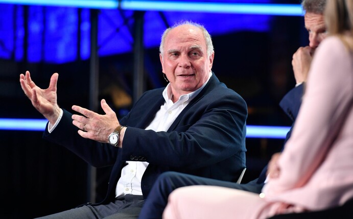 Ex-Bayern-Boss Uli Hoeneß polterte mal wieder.