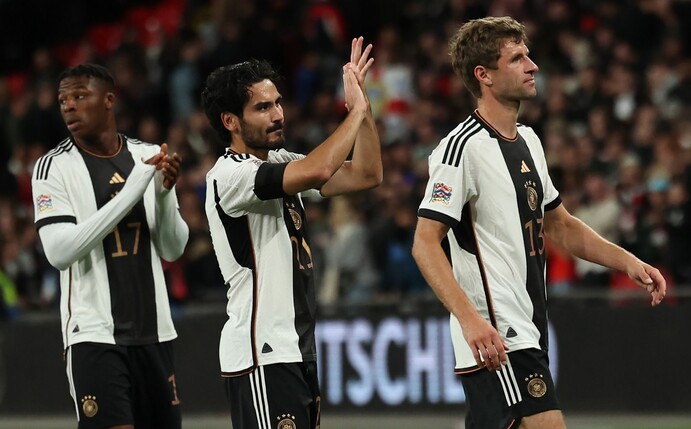 Die deutsche Nationalmannschaft verspielte in London eine 2:0-Führung.