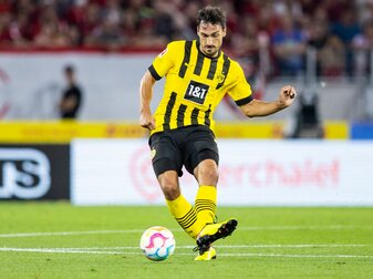 Dortmunds Mats Hummels ist laut BVB-Trainer Edin Terzic «in einer richtig guten Form». Dortmunds Mats Hummels ist laut BVB-Trainer Edin Terzic «in einer richtig guten Form».