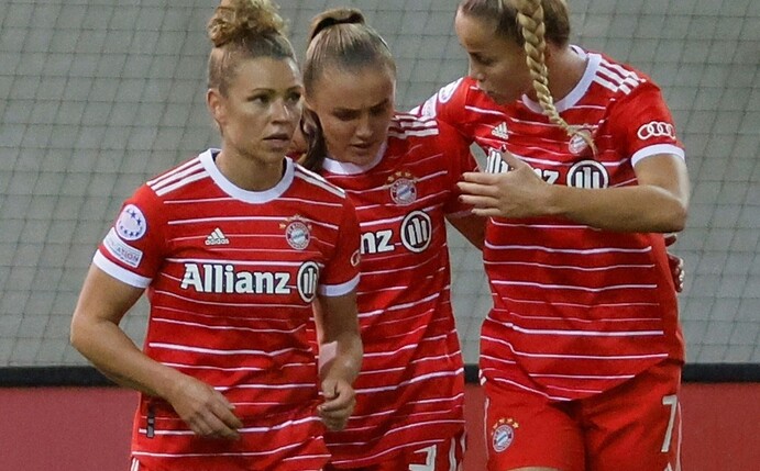 Bayern-Frauen erreichen Gruppenphase der Champions League