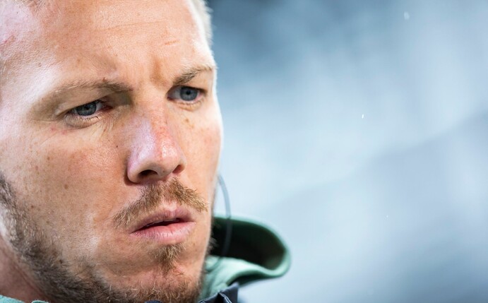 Münchens Trainer Julian Nagelsmann will sich nicht unterkriegen lassen.