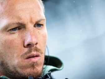 Münchens Trainer Julian Nagelsmann will sich nicht unterkriegen lassen. Münchens Trainer Julian Nagelsmann will sich nicht unterkriegen lassen.