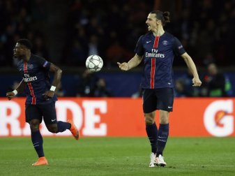 PSG-Star Zlatan Ibrahimovic war nach dem 2:2 gegen ManCity richtig sauer. Foto: Guillaume Horcajuelo PSG-Star Zlatan Ibrahimovic war nach dem 2:2 gegen ManCity richtig sauer. Foto: Guillaume Horcajuelo