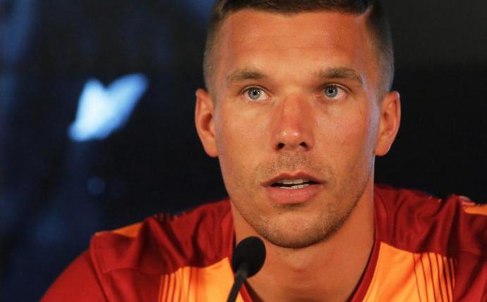 Lukas Podolski spielt in der Türkei für Galatasaray Istanbul. Foto: Ulas Yunus Tosun