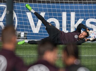 Oliver Baumann vom TSG 1899 Hoffenheim in Aktion.